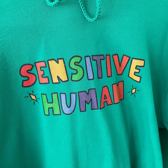 “Sensitive Human” Hoodie - Picture 2 of 3